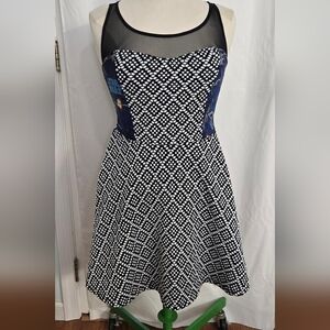 Star Wars Black and White Strapless Dress